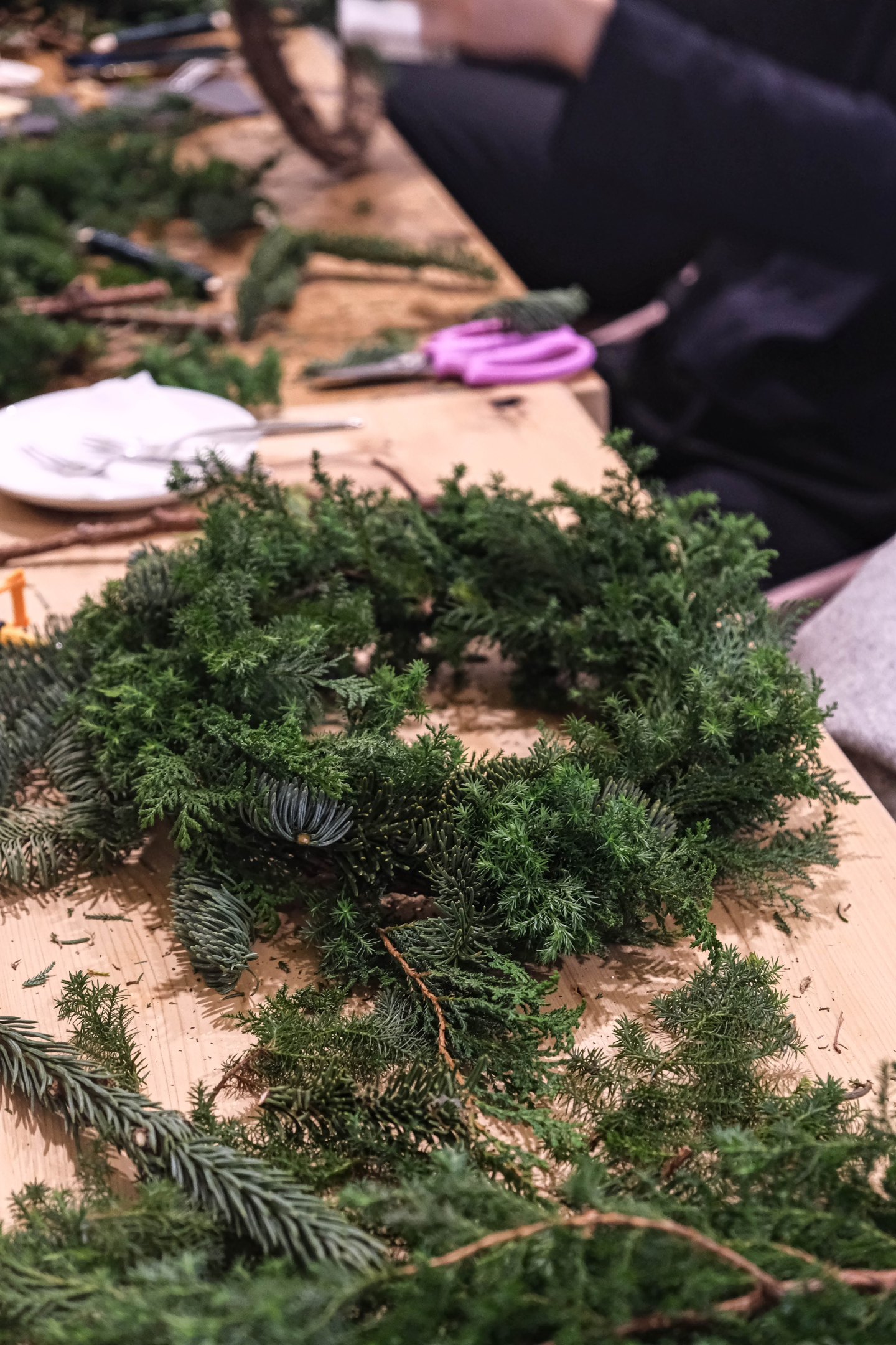 諾貝松聖誕花圈製作與勃根地品酒會