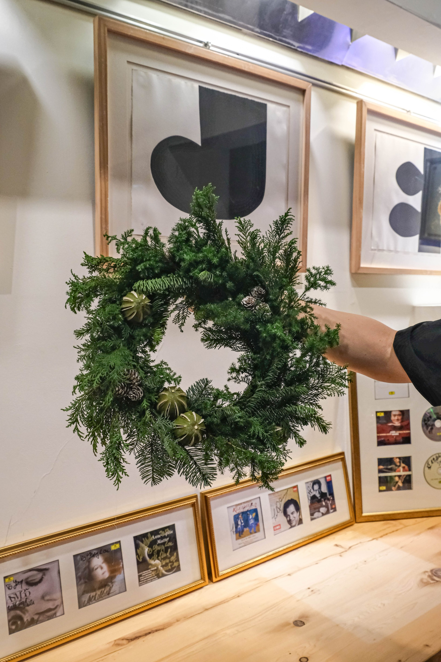 諾貝松聖誕花圈製作與勃根地品酒會