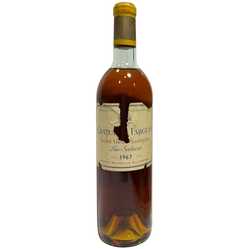 1967 Chateau de Fargues Sauternes (標損)