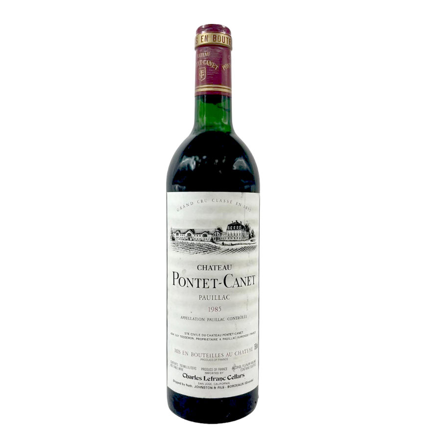 Château  Pontet Canet 1985