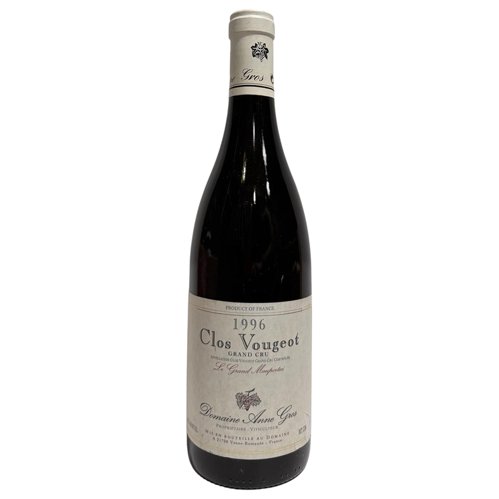 Domaine Anne Gros Clos de Vougeot Grand Cru Le Grand Maupertui Cote de Nuits, France 1996