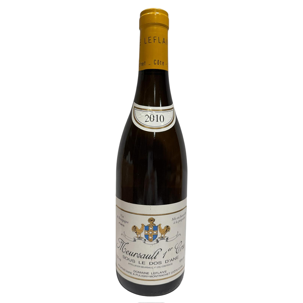 Domaine Leflaive Sous le Dos d'Ane Meursault Premier Cru 2010