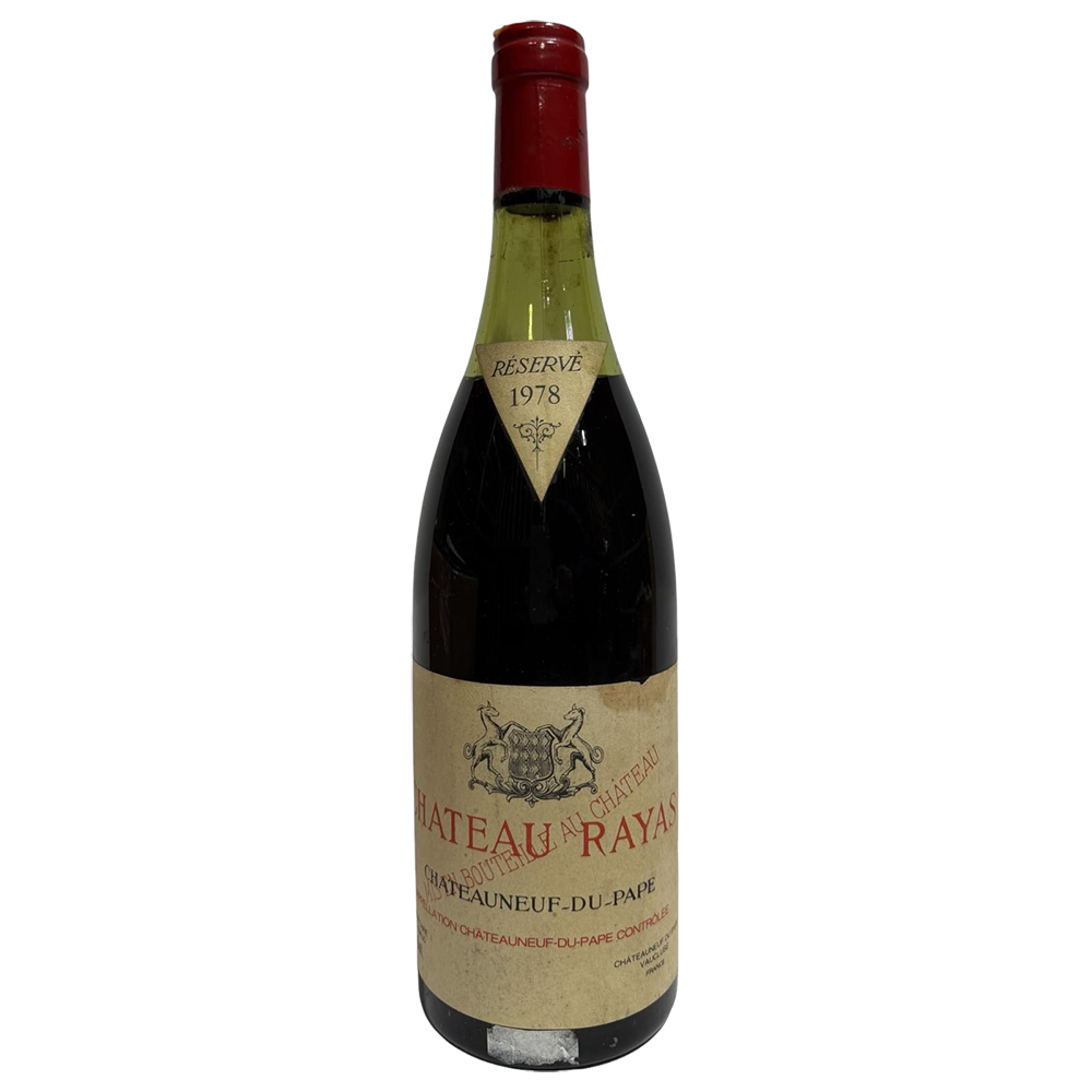 Chateau Rayas Chateauneuf-du-Pape Reserve Rhone 1978