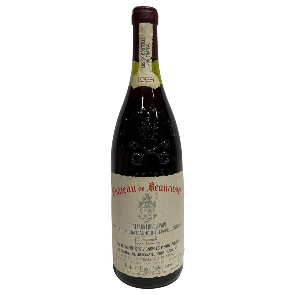Chateau de Beaucastel Chateauneuf-du-Pape Rhone 1988