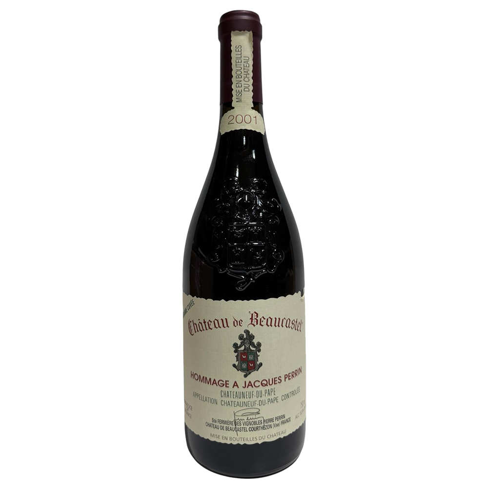 Chateau de Beaucastel Chateauneuf-du-Pape Rhone 2001