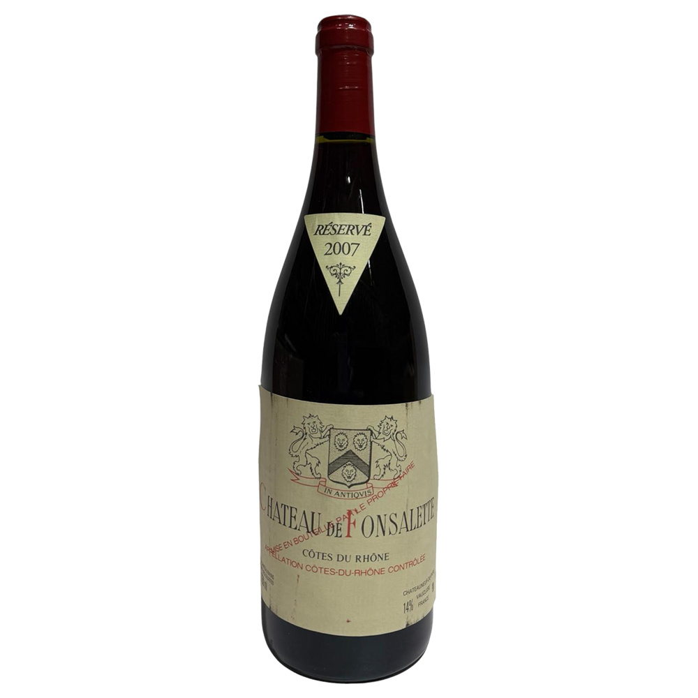 Chateau de Fonsalette Cotes du Rhone Reserve Rhone 2007